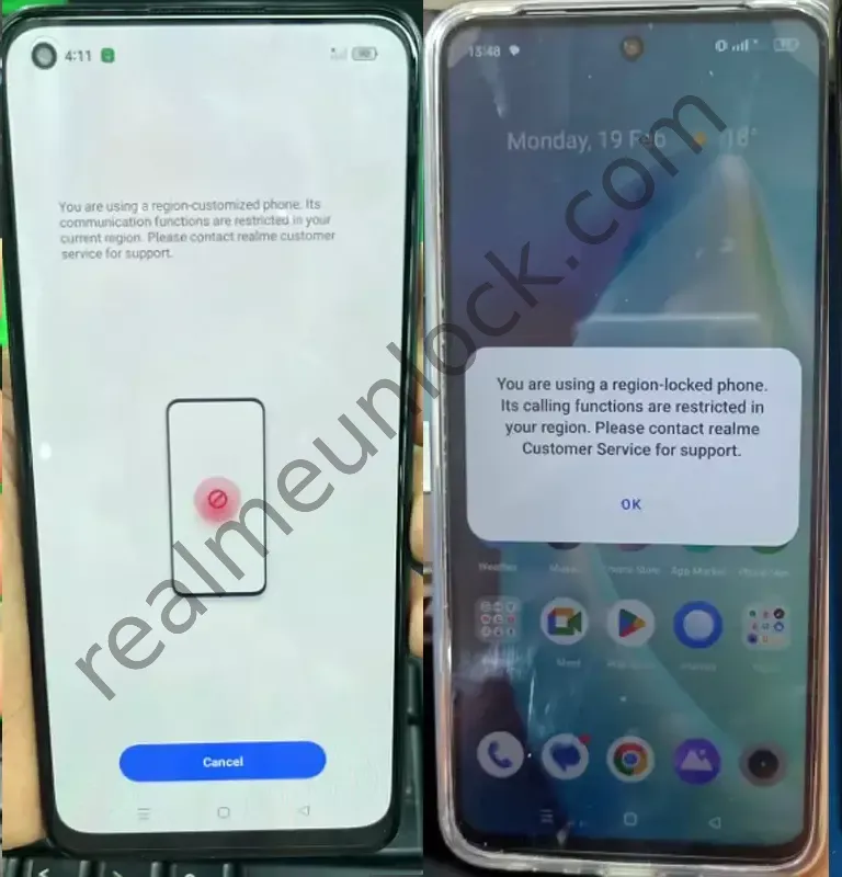 Realme C30 RMX3581 Network Unlock File